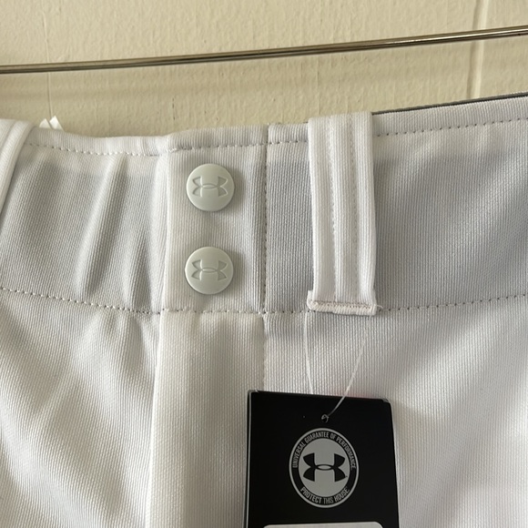 NWT Under Armour Mens White Baseball Pants Sz 3XL - Picture 4 of 9